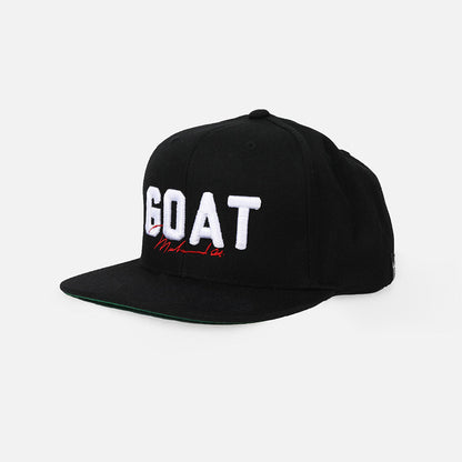 Muhammad Ali Goat Snapback Hat Black
