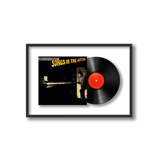 Billy Joel Songs in the Attic Framed Vinyl Record