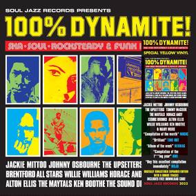 100% DYNAMITE! Ska, Soul, Rocksteady & Funk in Jamaica (YELLOW VINYL) (RSD 4/23/2022) Vinyl Record