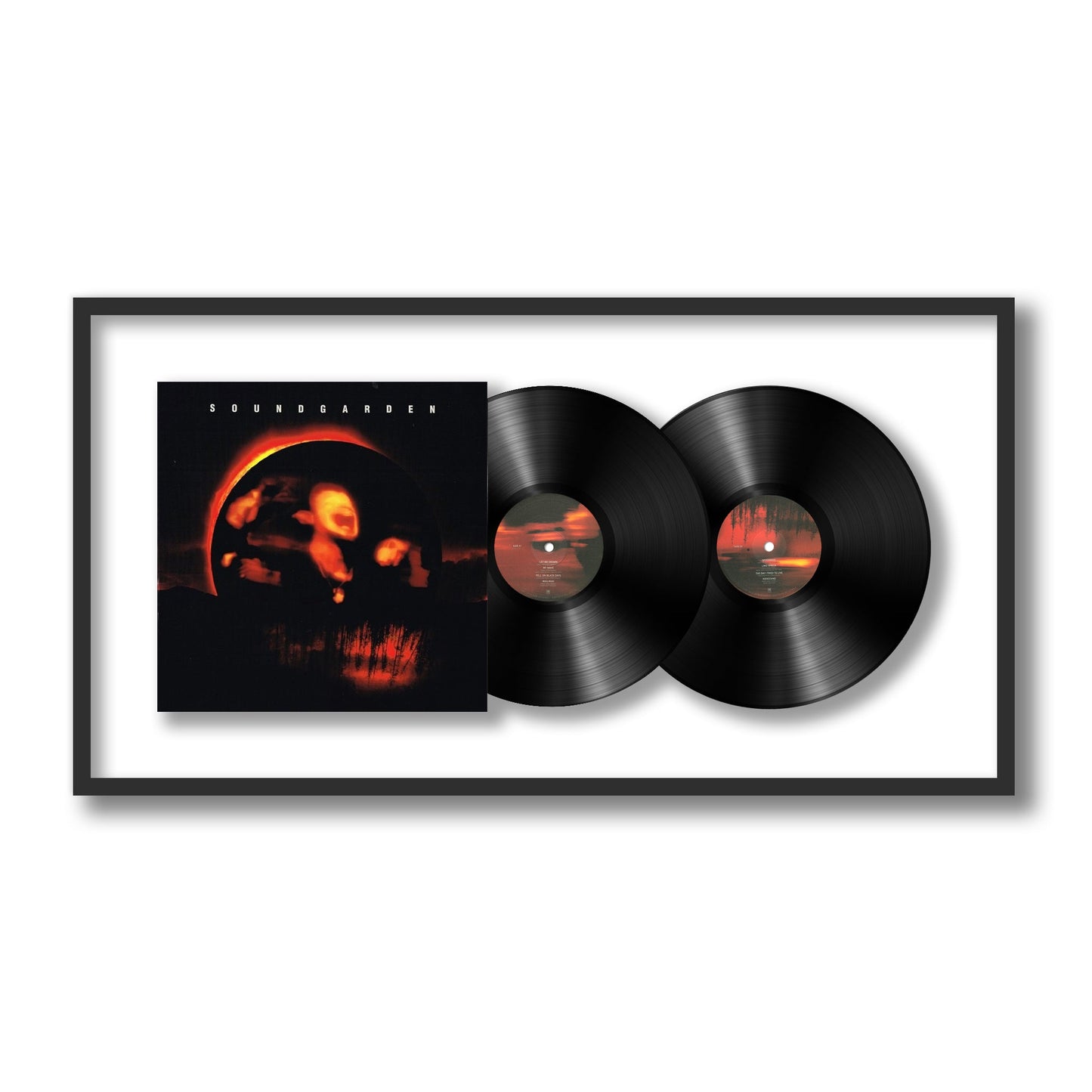 Soundgarden Superunknown Framed Vinyl Record