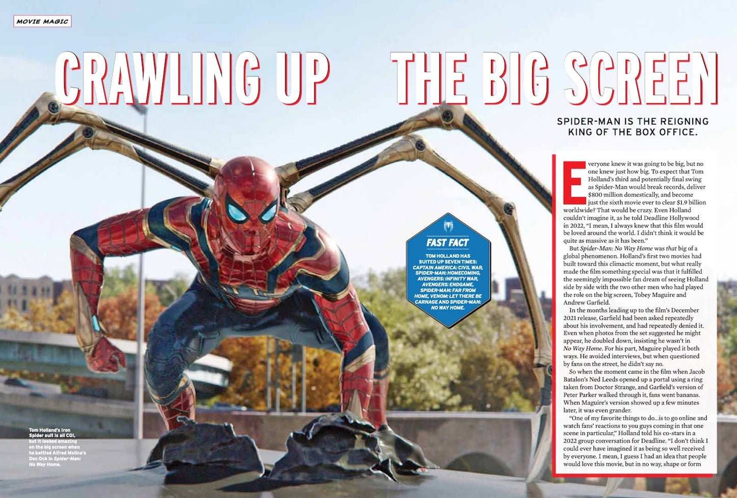 Hollywood Spotlight - The Ultimate Guide to Spider-Man: The Spider-Verse, All the Movies, TV Shows, Comics, Behind the Scenes Secrets, Plus What's Next for the World's Favorite Web-Slinger