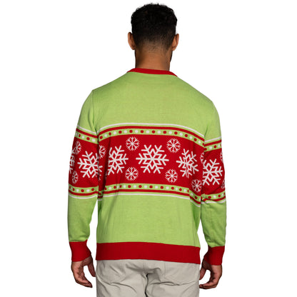 Spongebob Tangled LED Lights Sweater