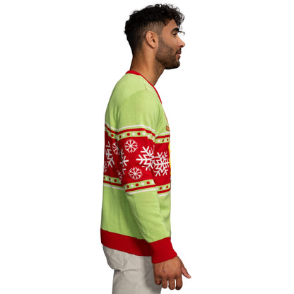 Spongebob Tangled LED Lights Sweater