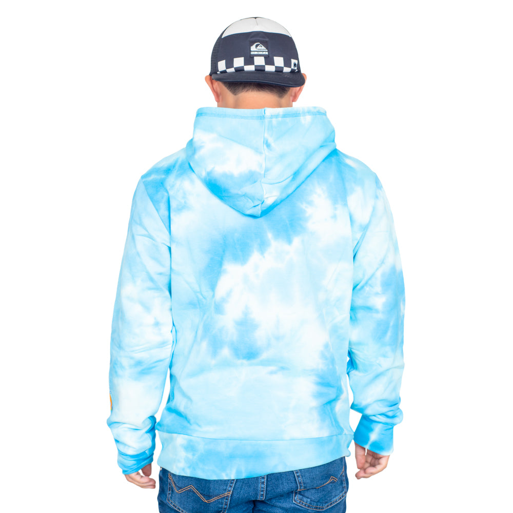 SpongeBob Squarepants Pineapple House Blue Tie Dye Sweatshirt Pull Over Hoodie