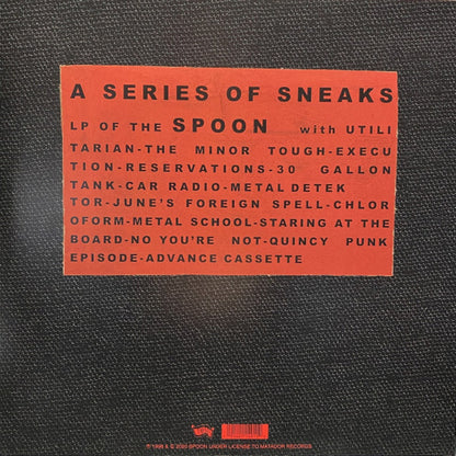 Spoon – A Series of Sneaks Music CD