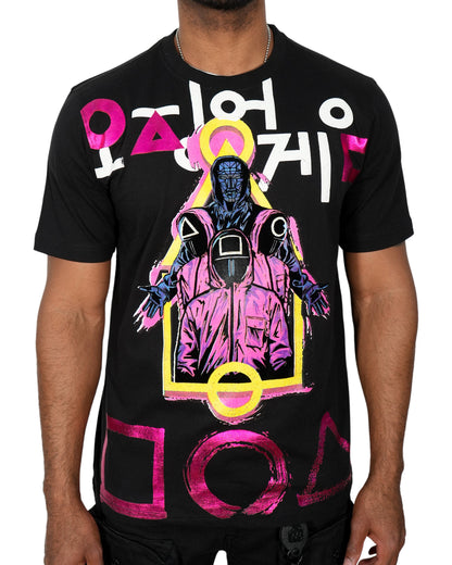Squid Games The Frontman’s Game Black Mens T Shirt