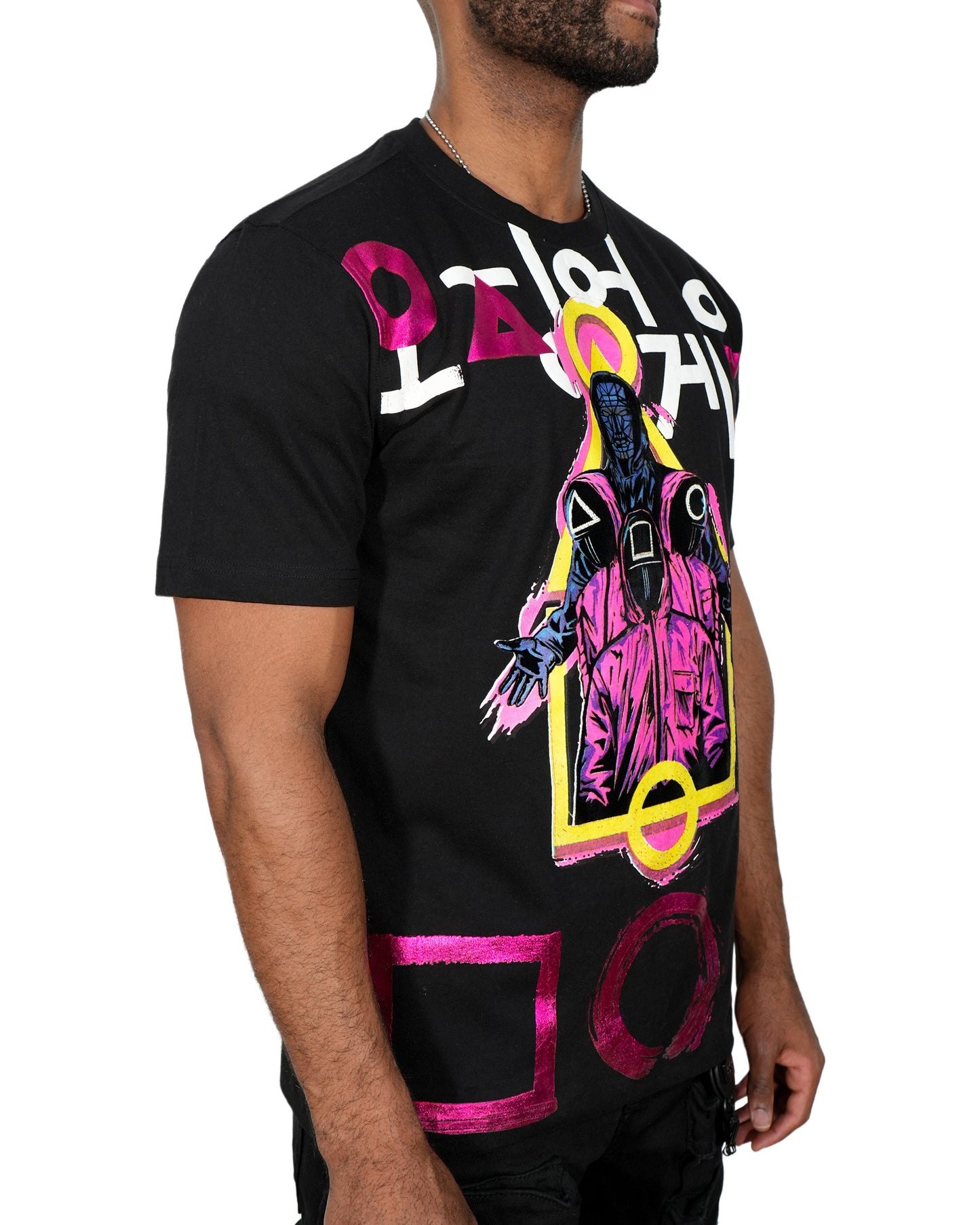 Squid Games The Frontman’s Game Black Mens T Shirt