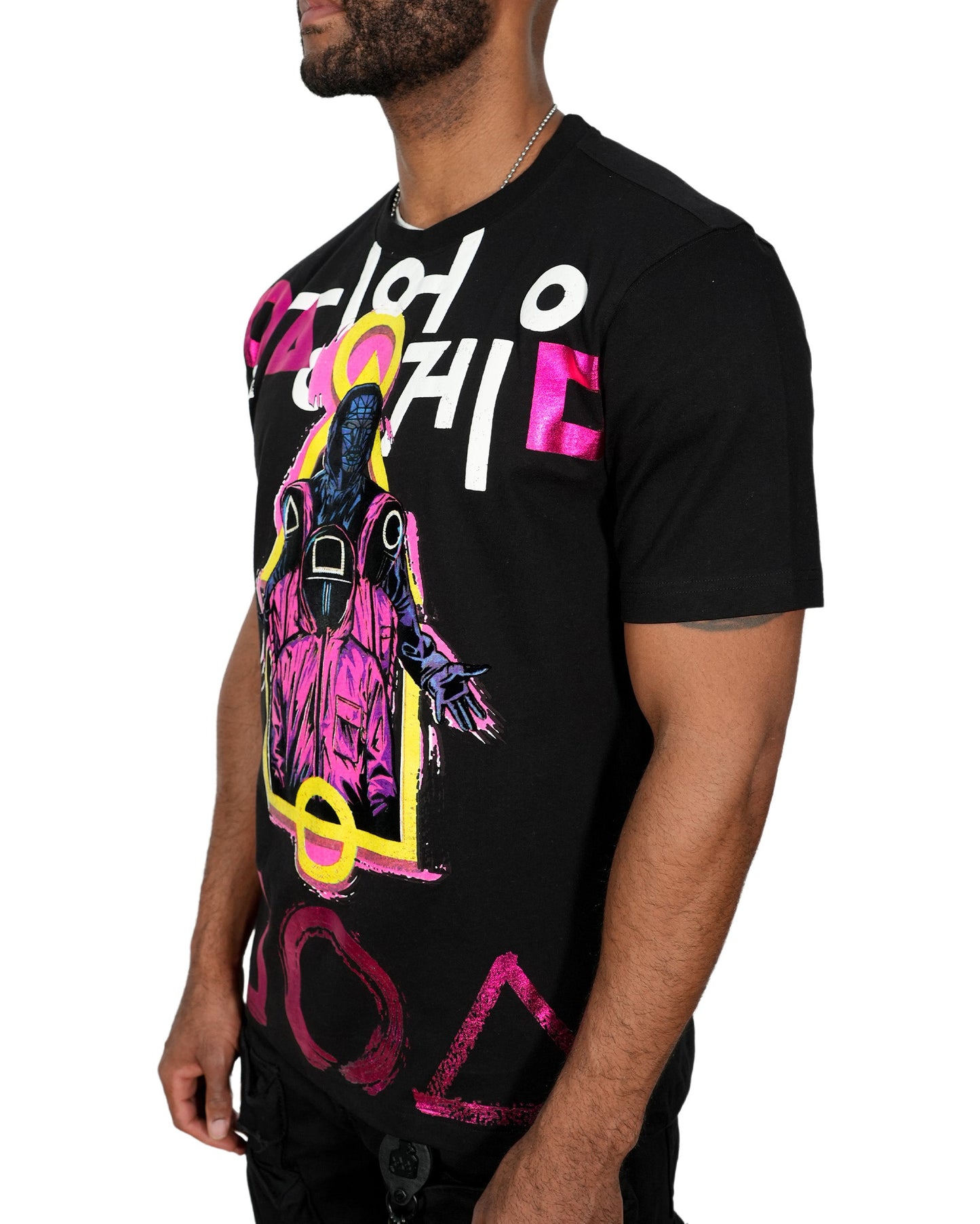 Squid Games The Frontman’s Game Black Mens T Shirt