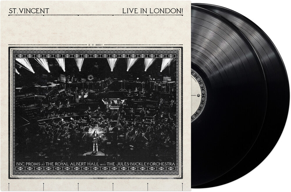 St. Vincent & Jules Buckley – LIVE IN LONDON!: BBC Proms at the Royal Albert Hall (LP Vinyl) Vinyl Record