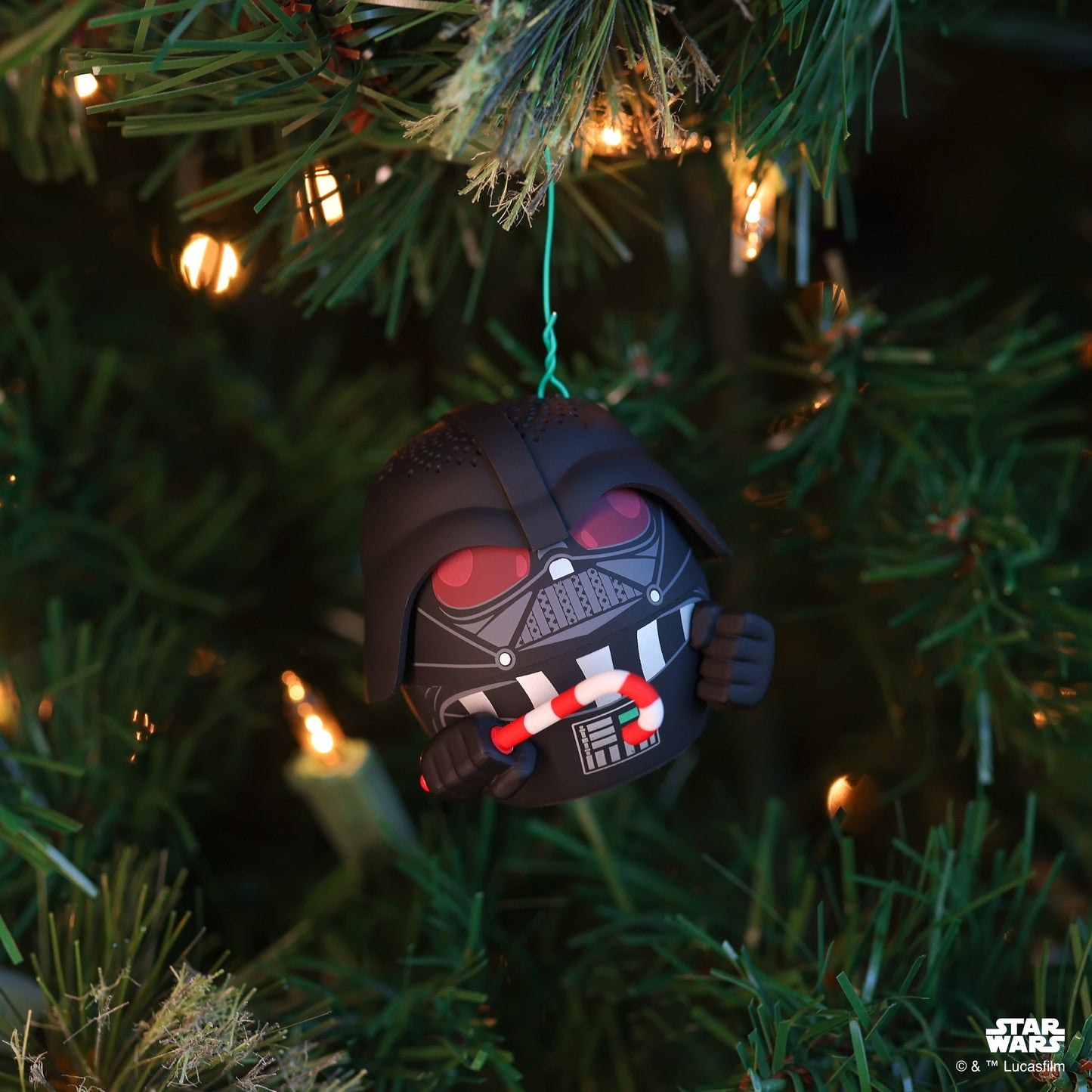 Darth Vader w/ Candy Cane Bluetooth Bitty Boomers Speaker