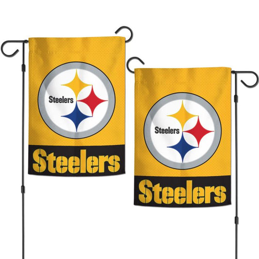 Pittsburgh Steelers Applique 12.5" x 18" Garden Flag