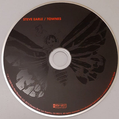 Steve Earle – Townes Music CD