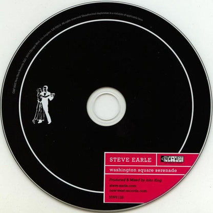 Steve Earle – Washington Square Serenade Music CD