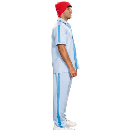 Steve Underwater Explorer Movie Character Halloween Costume Set