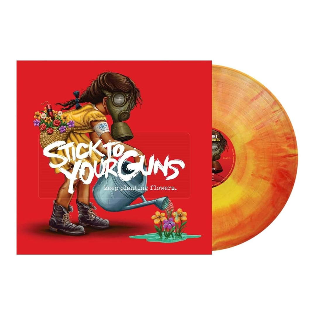 Stick to Your Guns - Keep Planting Flowers [Red & Yellow Marble] Vinyl Record