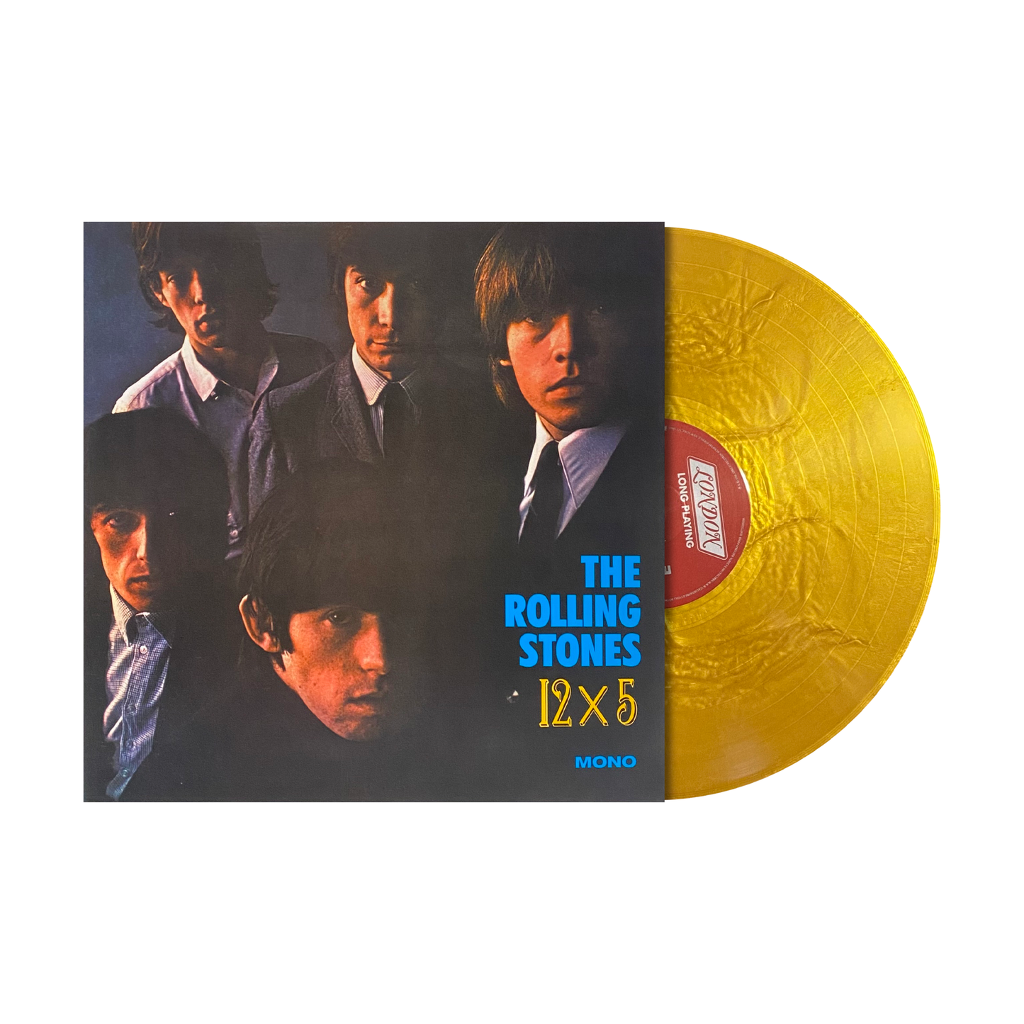 The Rolling Stones ’12x5’ Lp (Exclusive Limited Edition - Gold Vinyl) Vinyl Record