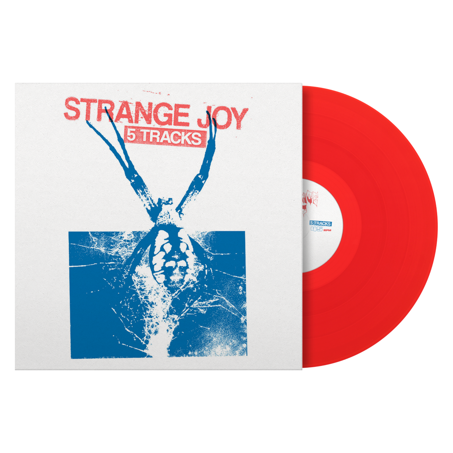 Strange Joy ‘5 Tracks’ 12" EP (Limited Edition – Only 100 Made, Red Vinyl) Vinyl Record