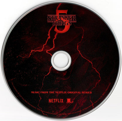 Stranger Things - Season 5 Soundtrack Music CD