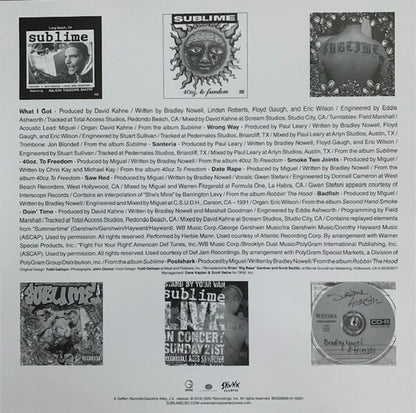 Sublime – Greatest Hits (LP Vinyl) Vinyl Record