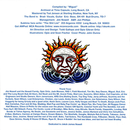Sublime – Second Hand Smoke Music CD