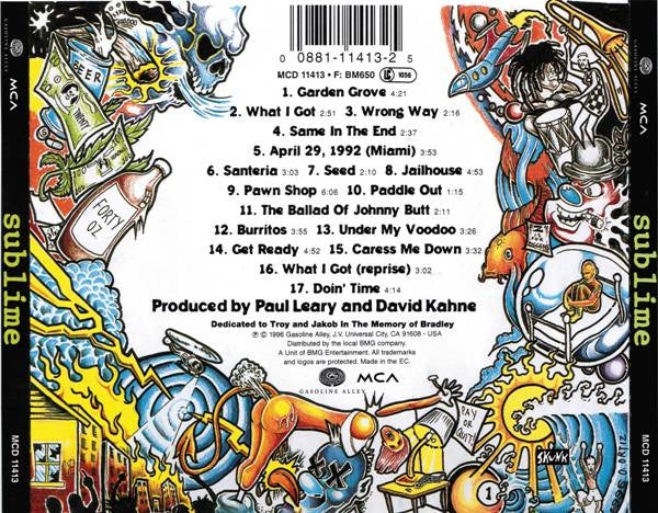Sublime – Sublime Music CD