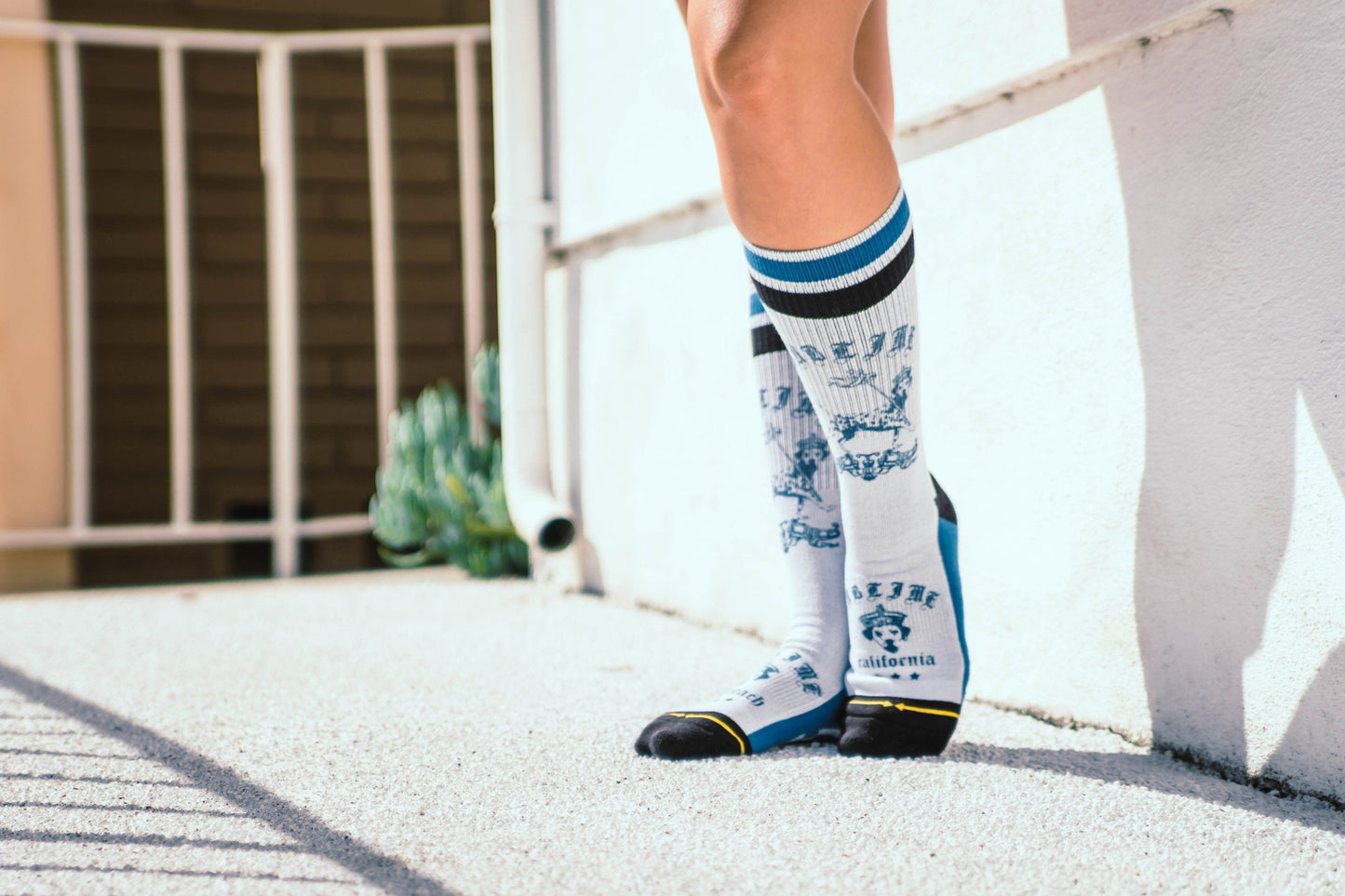 Sublime Lou Dog Adult Crew Socks