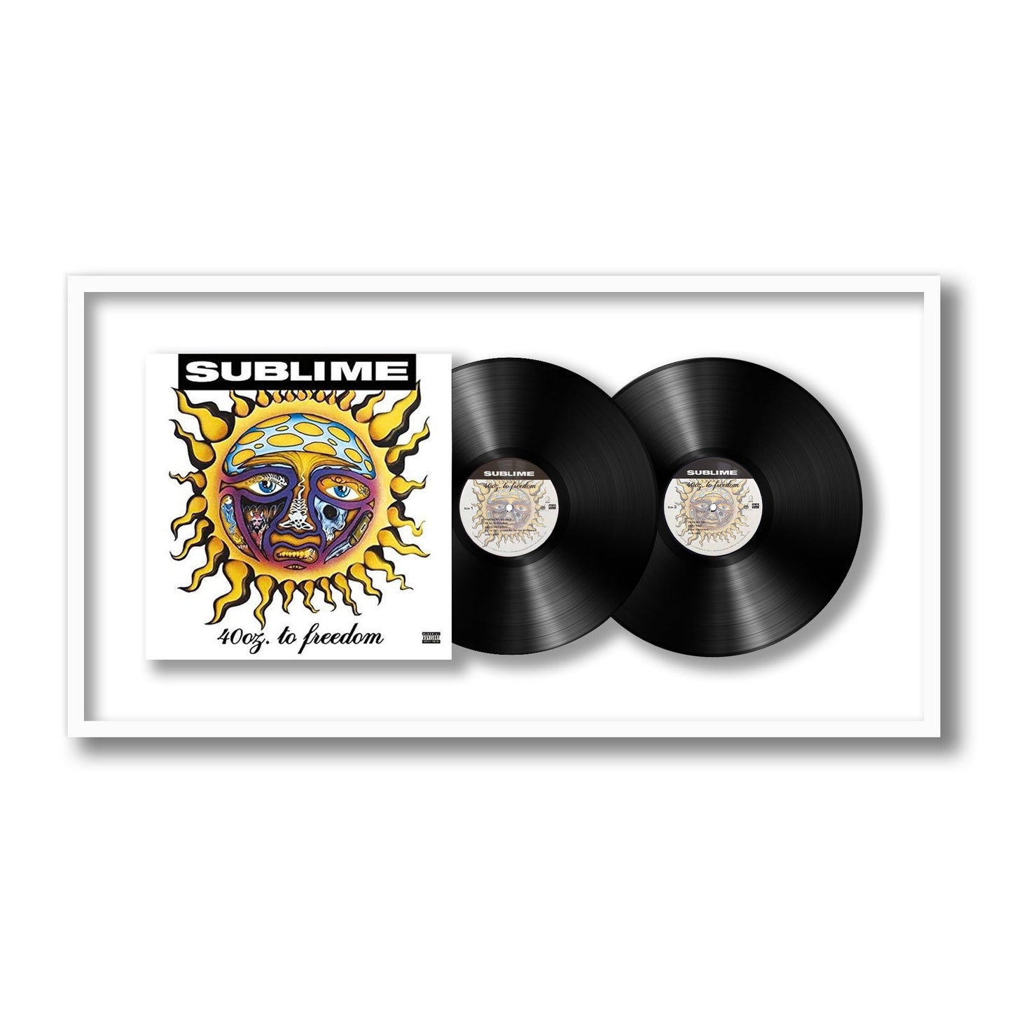 Sublime 40oz. To Freedom Framed Vinyl Record