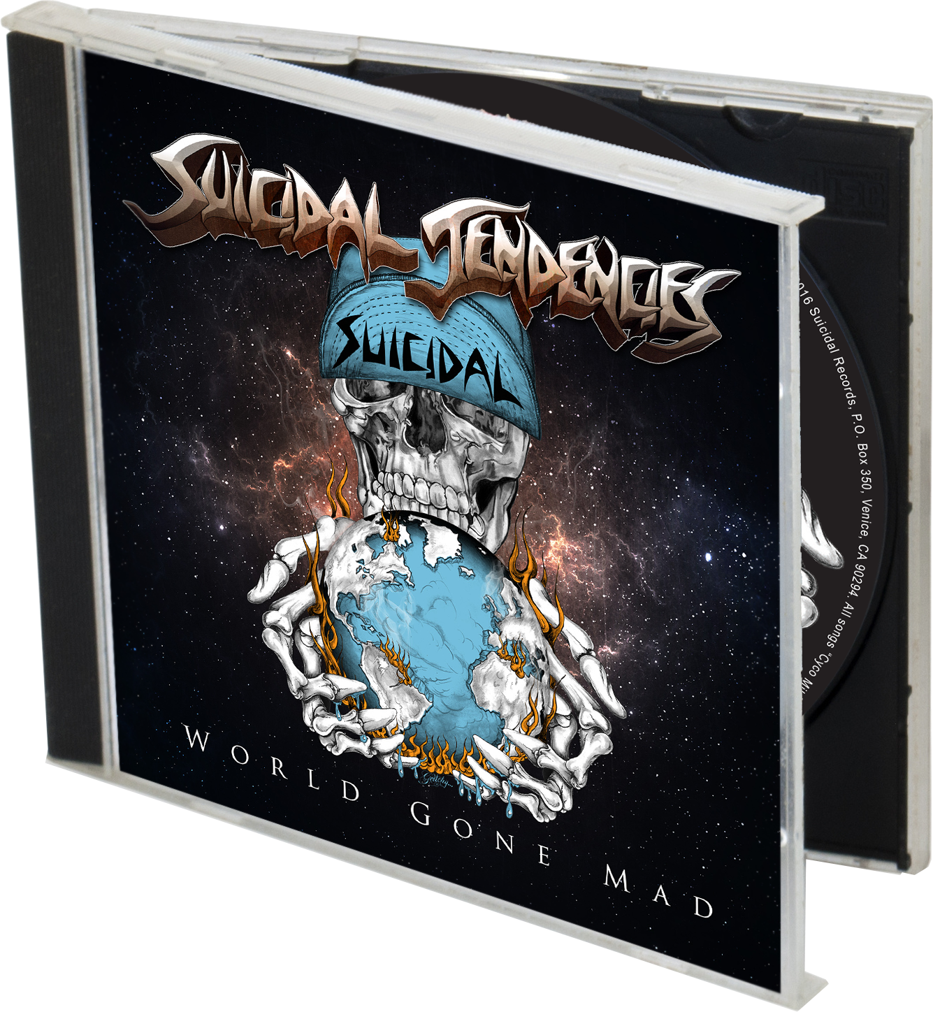 Suicidal Tendencies ST World Gone Mad Music CD 2016