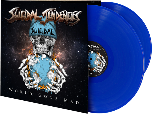 Suicidal Tendencies World Gone Mad  Limited Edition Double Blue LP 2016 Vinyl Record