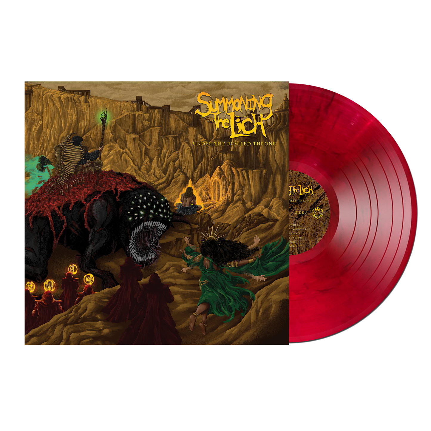 Summoning The Lich - Under The Reviled Throne - Under The Reviled Throne LP Vinyl Record
