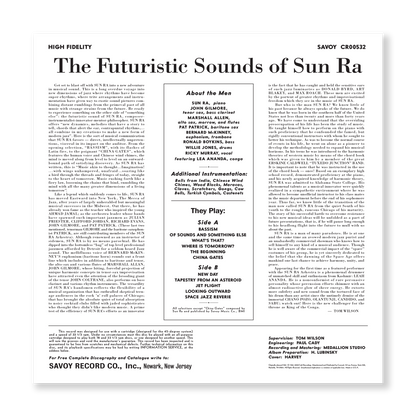 The Futuristic Sounds Of Sun Ra (180g LP) Vinyl Record
