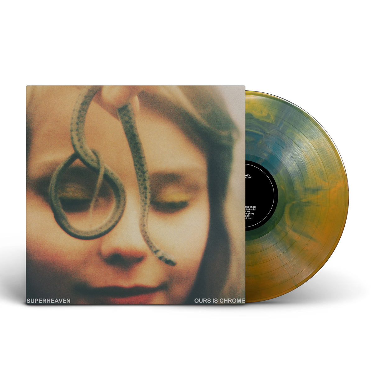 Superheaven - Ours Is Chrome [LP] (Exclusive - Limited to 300, Patina Rust Splash Vinyl) Vinyl Record