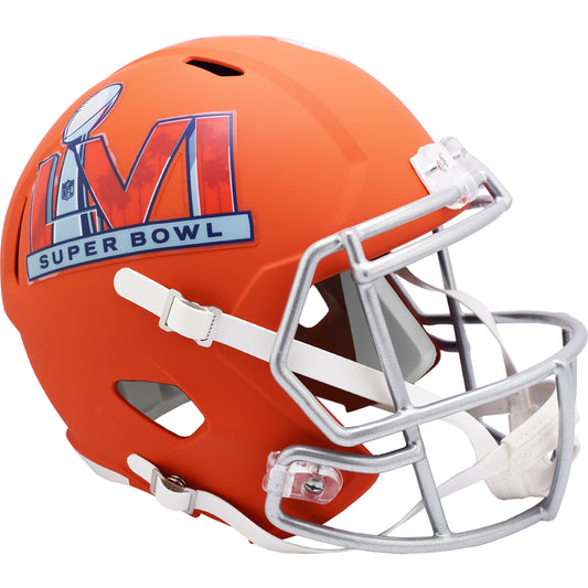 Super Bowl 56 Speed Replica Full Size Football Helmet