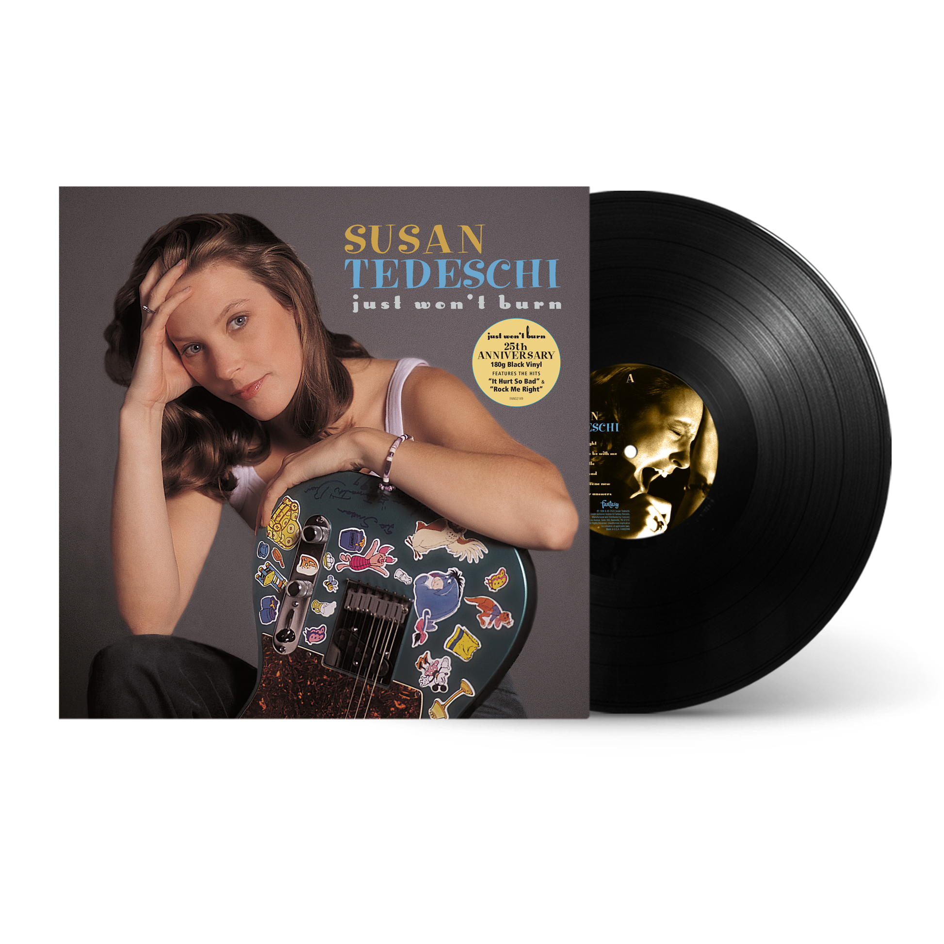 Susan Tedeschi - Just Won't Burn - Black Vinyl Record