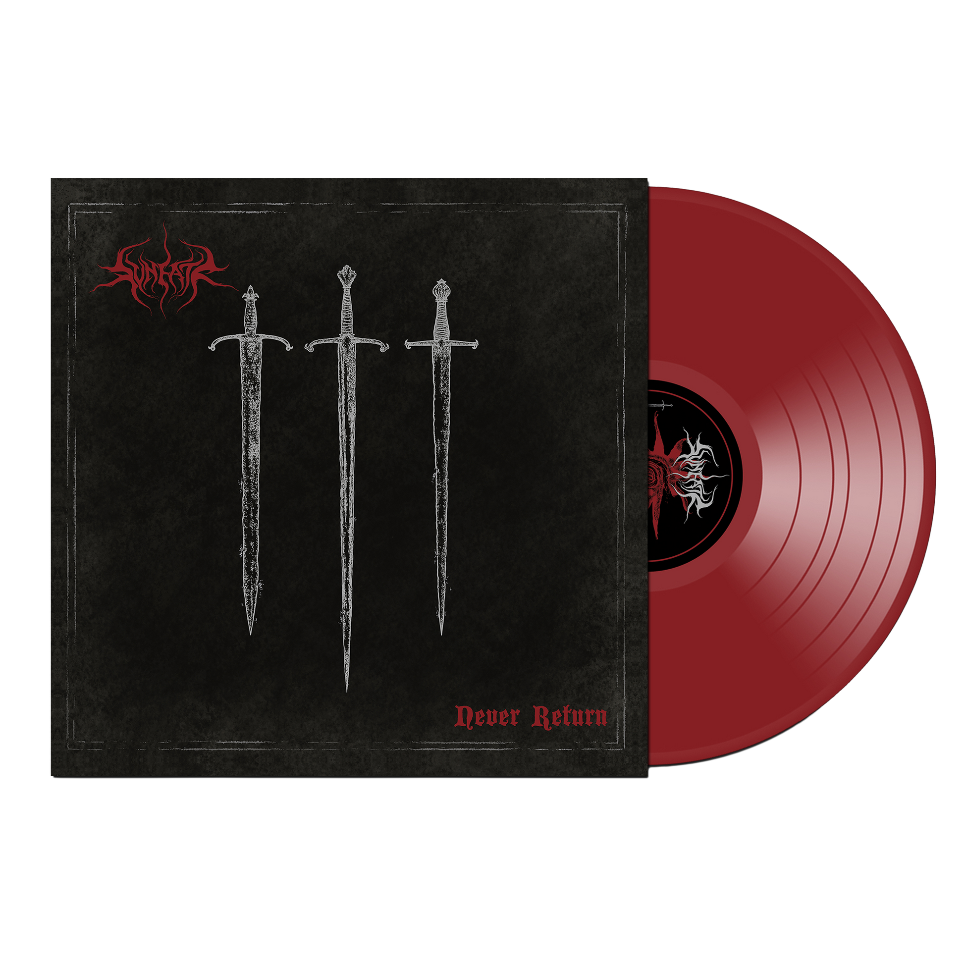 Svneatr - Never Return - Red LP Vinyl Record