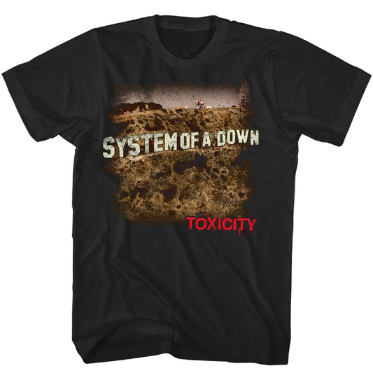 System of a Down Toxicity Mens T Shirt Black