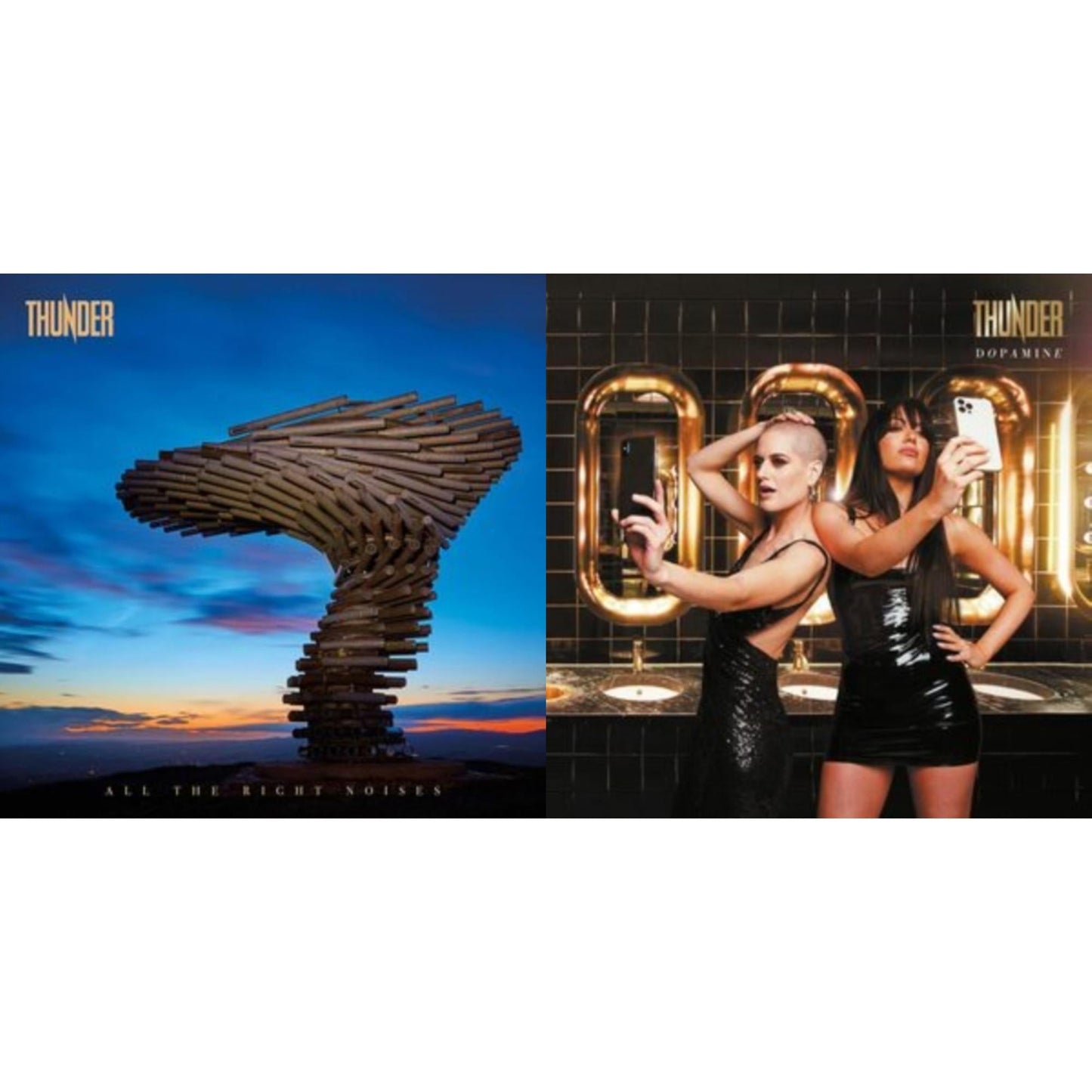 Thunder - All The Right Noises (2LP) & Dopamine (2LP/Color Vinyl)