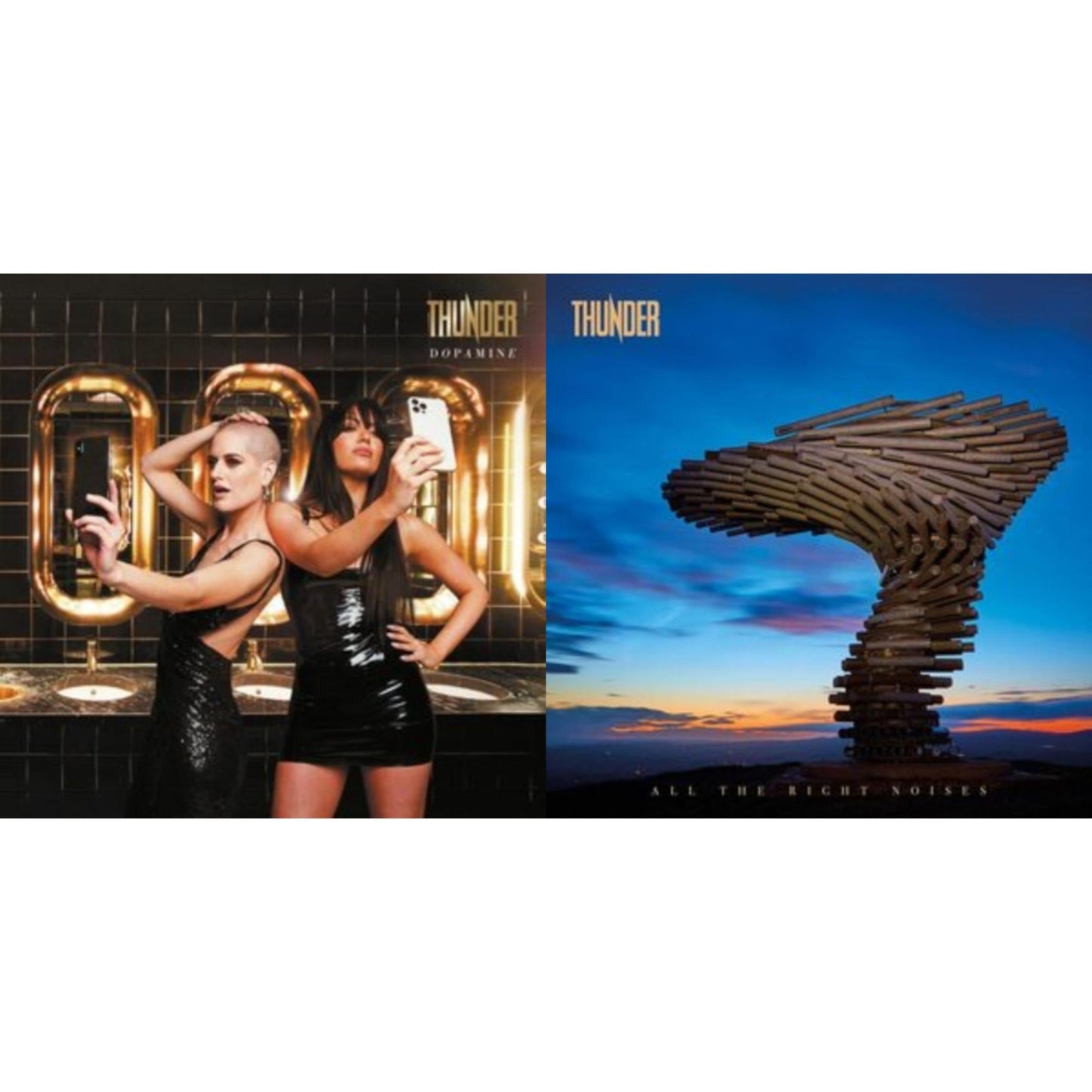 Thunder - All The Right Noises & Dopamine (2LP/Color Vinyl)
