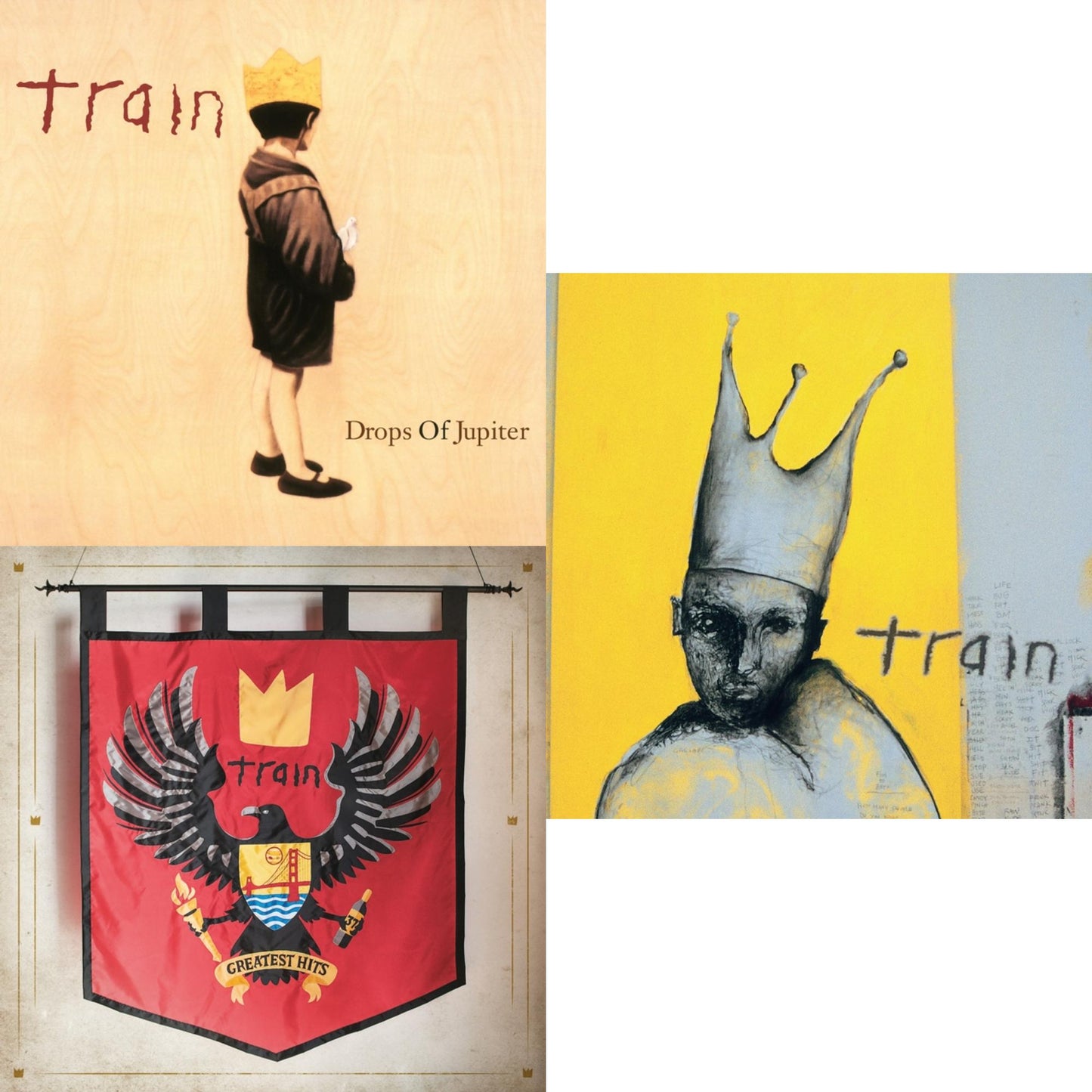 Train - Drops Of Jupiter (20Th Anniversary Edition/Bronze LP Vinyl) & Greatest Hits (2LP) & Train