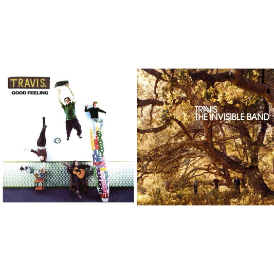 Travis - Good Feeling & Invisible Band (20Th Anniversary) - LP Vinyl Bundle