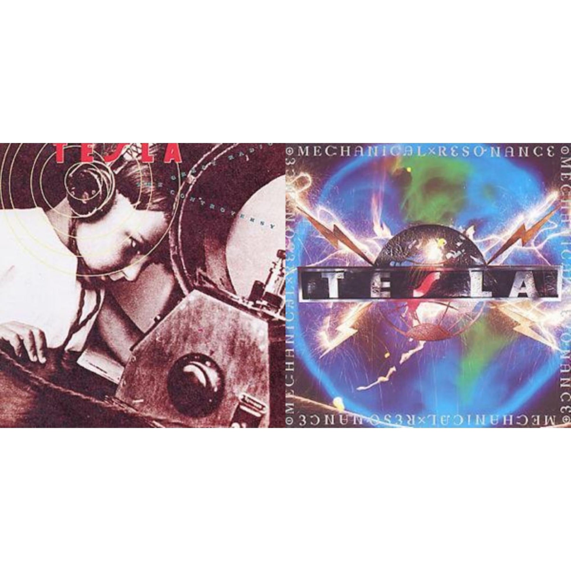 Tesla - Mechanical Resonance & Great Radio Controversy - CD Bundle