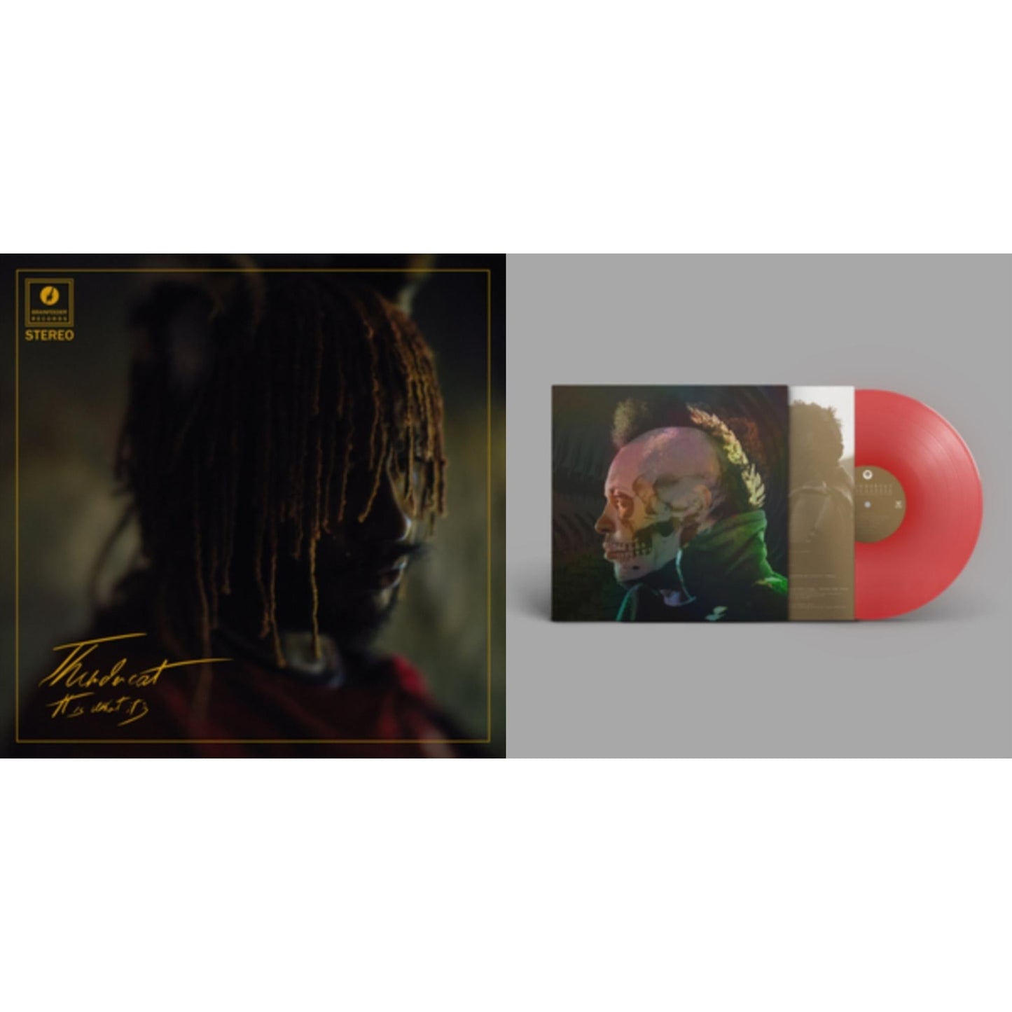 Thundercat - It Is What It Is (Red LP Vinyl/140G/3Mm Spined Sleeve/Gold Foil) & Apocalypse (10 Anniversary) (Deluxe/Translucent Red LP Vinyl)