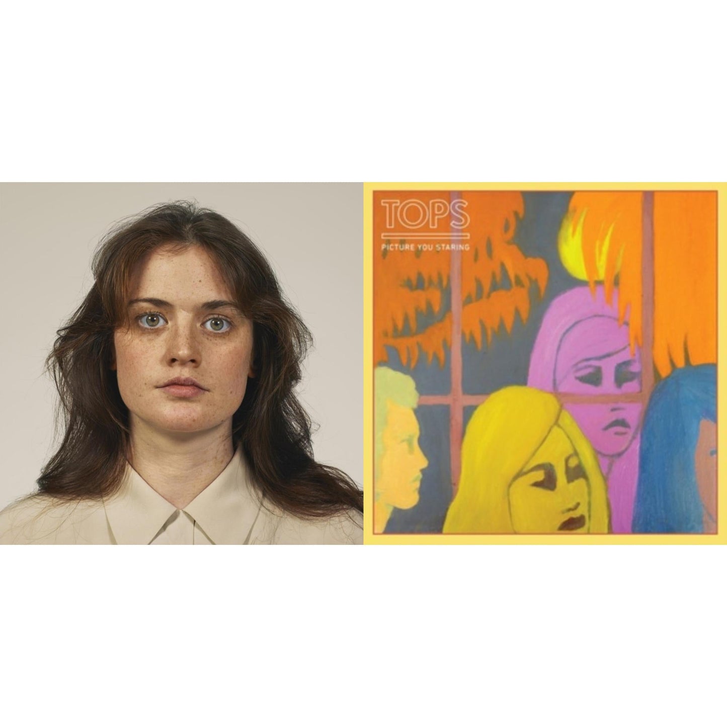 Tops - Picture You Staring (10Th Anniversary/Deluxe/Sky Blue LP Vinyl) & I Feel Alive