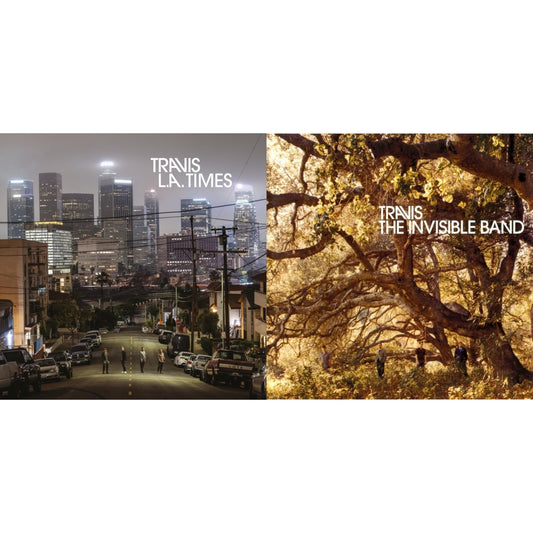 Travis - L.A. Times (Green Marble LP Vinyl) & Invisible Band (20Th Anniversary/Deluxe/2CD/Clear Vinyl/2LP)