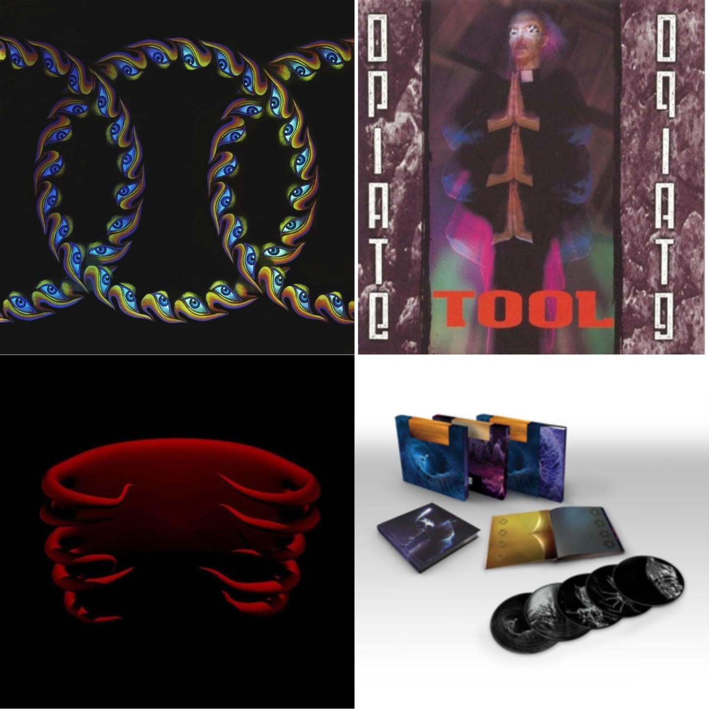 Tool - Fear Inoculum (Le) (Limited/180G/5LP/Etching Side) & Opiate Ep & Undertow & Lateralus (2LP/Picture Disc/4 Different Images/Holographic Gatefold)