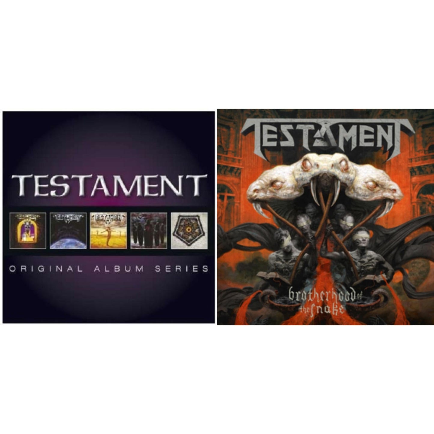 Testament - Original Album Series & Brotherhood Of The Snake - CD Bundle