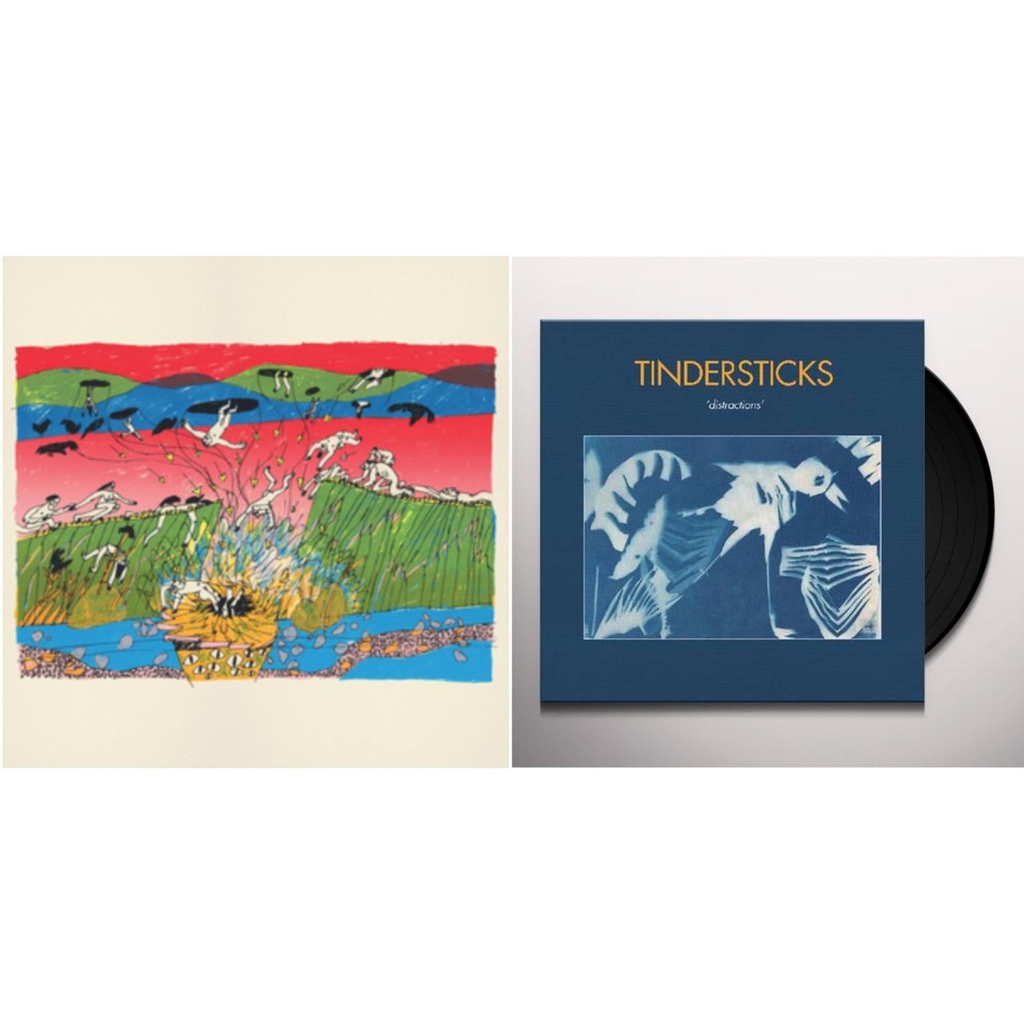Tindersticks - See My Girls (Dl Card) & Distractions (140G/Dl Card) - LP Vinyl Bundle