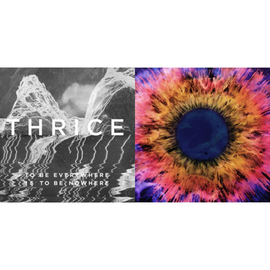 Thrice - To Be Everywhere Is To Be Nowhere & Horizons / East - LP Vinyl Bundle