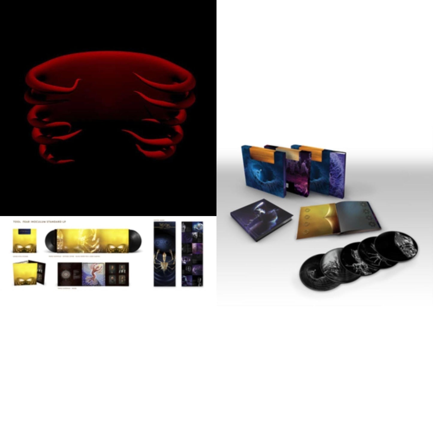 Tool - Fear Inoculum (Le) (Limited/180G/5LP/Etching Side) & Fear Inoculum (3LP/180G) & Undertow