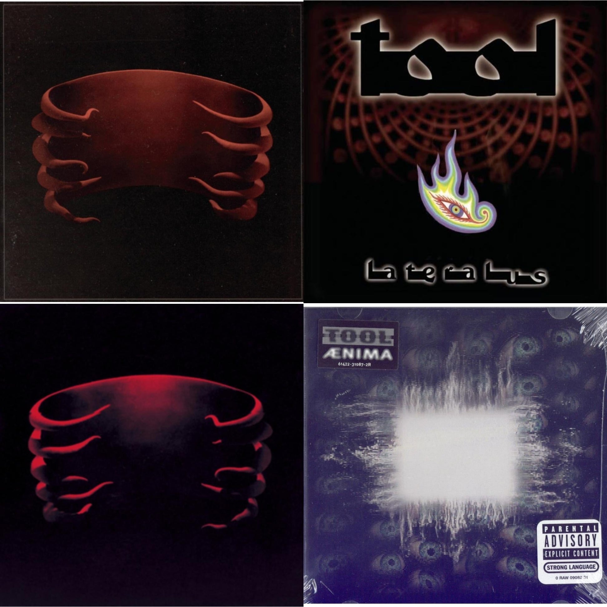 Tool - Undertow & Lateralus & Undertow & Aenima - CD Bundle